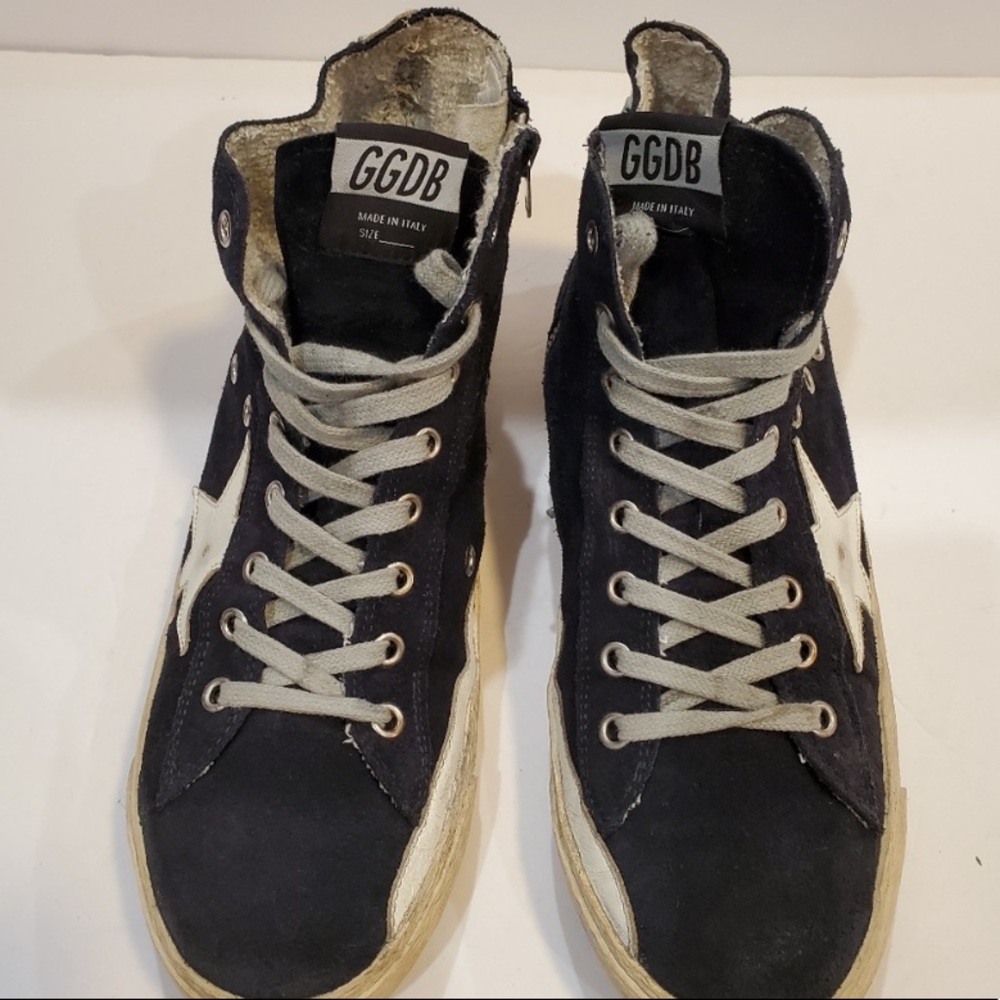 Lightly used authentic golden goose high tops!!